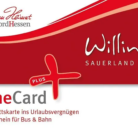 Haus Bellevue - In Traumhafter Naturlage - Inkl Meinecardplus Lägenhet Willingen (Upland)